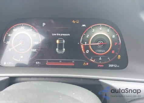 2021 Hyundai Sonata N Line z USA, uszkodzony, nr VIN 5NPEK4JC0MH127372